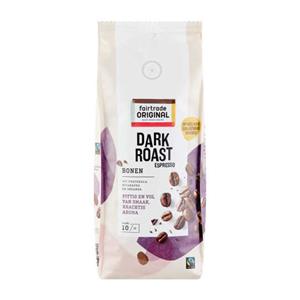 Fairtrade Original Dark Roast Espresso bonen, FT, 500g