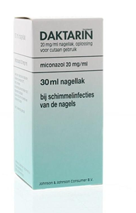 Daktarin Nagellak voor schimmelinfecties 20mg/ml 30ml