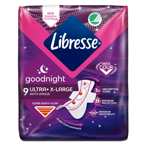 Libresse Ultra Goodnight Maandverband XL