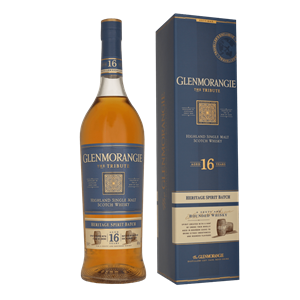 Glenmorangie 16 Years Tribute + GB 1ltr Single Malt Whisky
