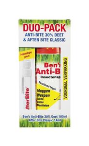 Ben's Anti-Bite After Bite insectenspray DUO-Pack