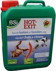 BSI Hot-Exit katten en honden verjager 2 liter