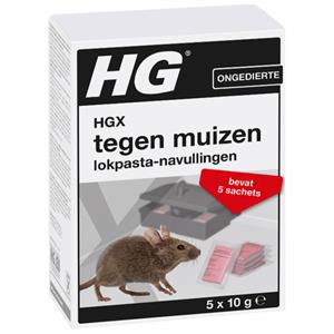 HG Lokpasta tegen muizen 5 x 10 gram gif