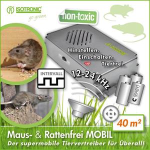 Isotronic Ongedierteverjager muizen ratten mobiel