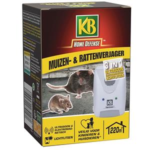 KB Home Defense 3-in-1 muizen- en rattenverjager