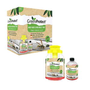 GreenProtect Hoornaar en wespenval met lokstof | Voordelige startset