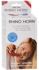 Rhino Horn Neusspoeler rood 1 stuk