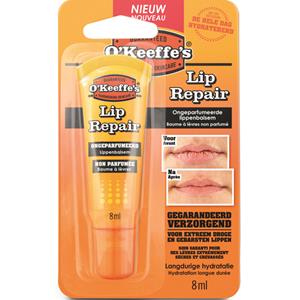 O'Keeffe's 6x  Lip Repair Unscented Tube blister 8 ml