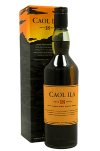Caol Ila 18 Years + GB 70cl Single Malt Whisky