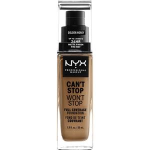 Nyx Professional Make Up CAN’T STOP WON’T STOP full coverage foundation #golden honey