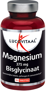 Lucovitaal Magnesium bisglycinaat 375 microgram 90 tabletten