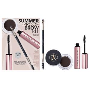 Anastasia Beverly Hills - Summer Proof Brow Kit - Augenbrauen-set - -brow Kit Supreme Brow Kit - Ebony