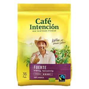 Café Intención  Fuerte - 6x 36 pads
