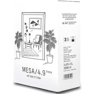 Wein & Vinos - Das Mesa-Projekt MESA/4.9 Tinto - 3 Liter BiB  3L 14% Vol. Rotwein Trocken aus Spanien