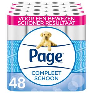 Page 2x  Toiletpapier Compleet Schoon 2-laags met een vleugje katoen 24 stuks