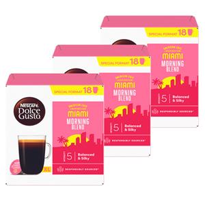 Dolce Gusto  Miami Morning blend - 3x 18 Capsules