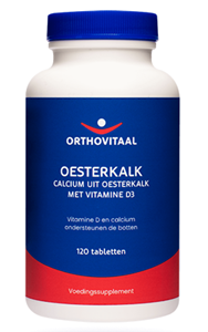 Orthovitaal Oesterkalk Vitamine D3 Tabletten