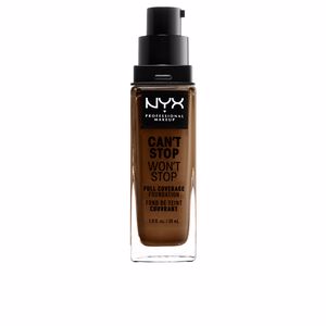 Nyx Professional Make Up CAN’T STOP WON’T STOP full coverage foundation #walnut