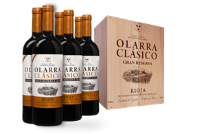 Wijnbeurs Olarra Clasico Rioja Gran Reserva Kist