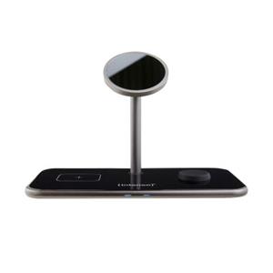 Intenso 3in1 Magnetic Wireless Charger MB13 - Induktive 3in1 Ladestation, Schwarz