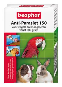 Beaphar Anti-Parasiten 150 - Nagetiere/Vögel - > 300 Gramm - 4 Pipetten
