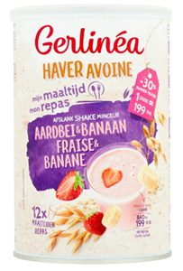 Gerlinea Milkshake haver ab ba 436ml