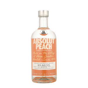 Absolut Apeach 70cl - Pfirsich Wodka mit Geschmack