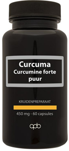 Curcuma curcumine forte 400 milligram 60 capsules