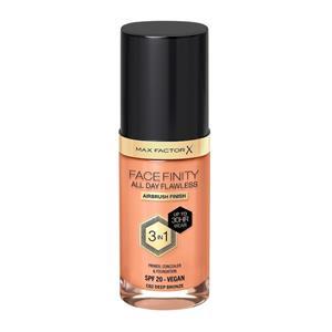 Max Factor FACEFINITY ALL DAY FLAWLESS 3 IN 1 Foundation #82-Deep Bronze