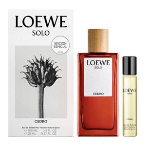 Loewe Solo Cedro SET - 100 ML Eau de toilette Herren Parfum
