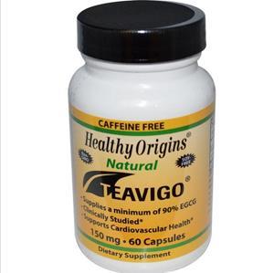 Healthy Origins Teavigo- Caffeine Free 150 mg (60 Capsules) - 