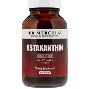 Astaxanthin 4 mg (90 Licaps Capsules) - Dr. Mercola