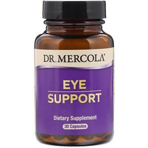 Dr. Mercola, Eye Support mit Lutein, 30 Kapseln
