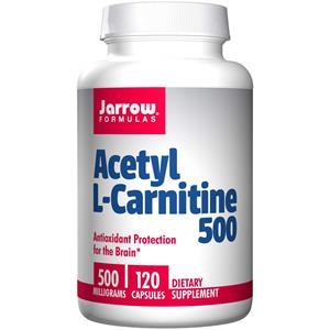 Acetyl L-Carnitin 500, 500 mg (120 Kapseln) - Jarrow Formulas