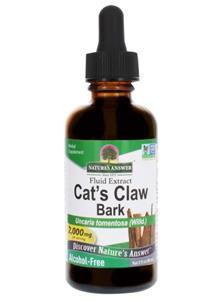 Natures Answer Cat's Claw Inner Bark, Alcohol-Free, 2000 mg (60 ml) - Nature's Answer