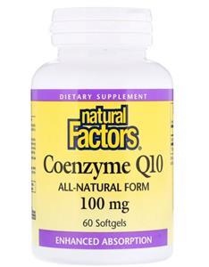 Coenzyme Q10- 100 mg (60 softgels) - Natural Factors