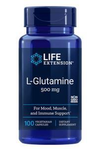 L-Glutamin, 500 Mg, 100 Kapseln - Life Extension