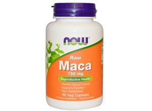 Now Foods Maca Raw 750 mg (90 Veggie Caps) - 