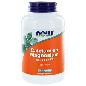 Now Foods Calcium & Magnesium DK (180 caps) - 