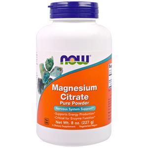 Now Foods Magnesium Citrate Pure Powder (227 gram) - 