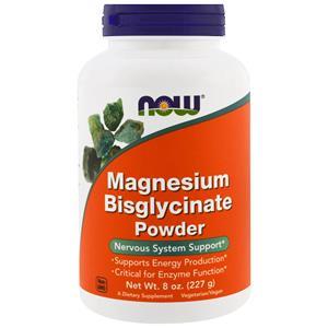 Now Foods Magnesium Bisglycinate Powder (227 gram) - 