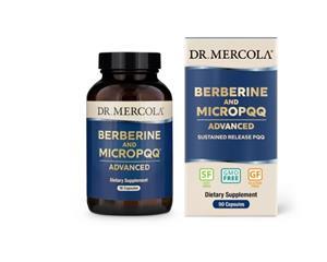 Berberine & MicroPQQ Advanced (90 capsules) - Dr Mercola