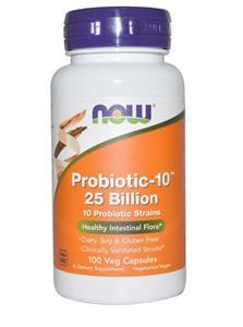 Now Foods Probiotic 10 - 25 Billion (100 Vegetarian Capsules) - 