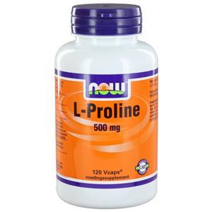 Now Foods L-Proline 500 mg (120 vegicaps) - 