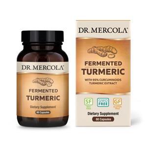 Dr. Mercola Fermented Turmeric 60 Capsules - 