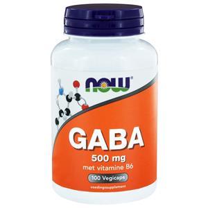 Now Foods GABA 500 mg (100 vegicaps) - 