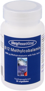 allergyresearchgroup B12 Methylcobalamin with Folic Acid (50 Lozenges) - Allergy Research