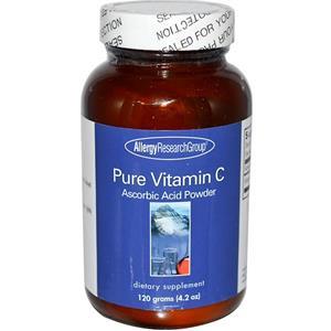 Pure Vitamin C Powder (120 g) - Allergy Research Group