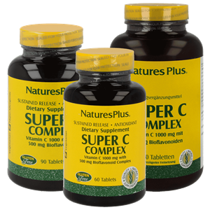 Super C Complex 1.000 mg S/R (60 tablets) - Nature's Plus