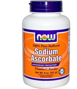 Now Foods Natrium ascorbaat poeder (227 g) - 